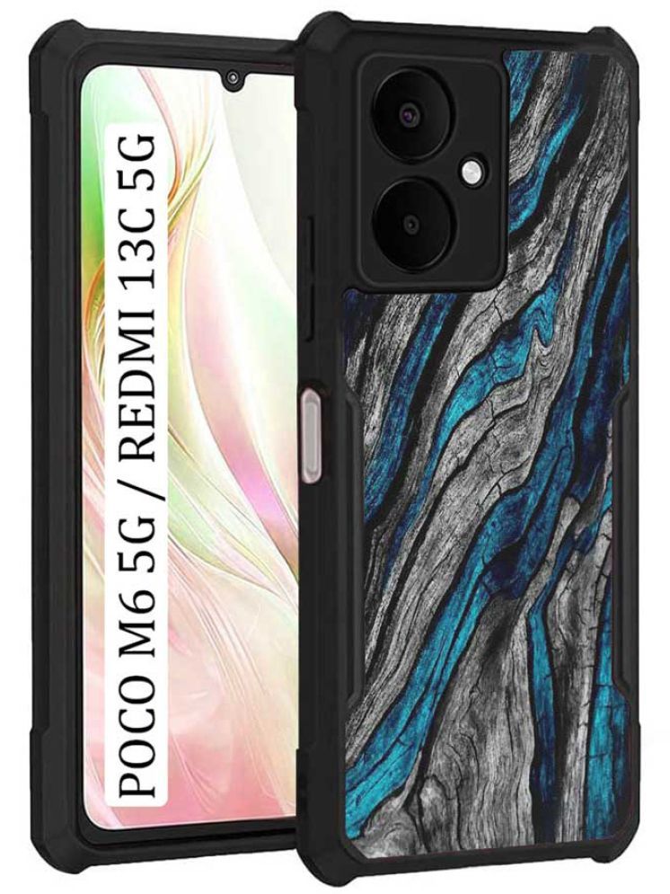     			COBERTA Multicolor Printed Back Cover Polycarbonate Compatible For Poco M6 5G ( Pack of 1 )