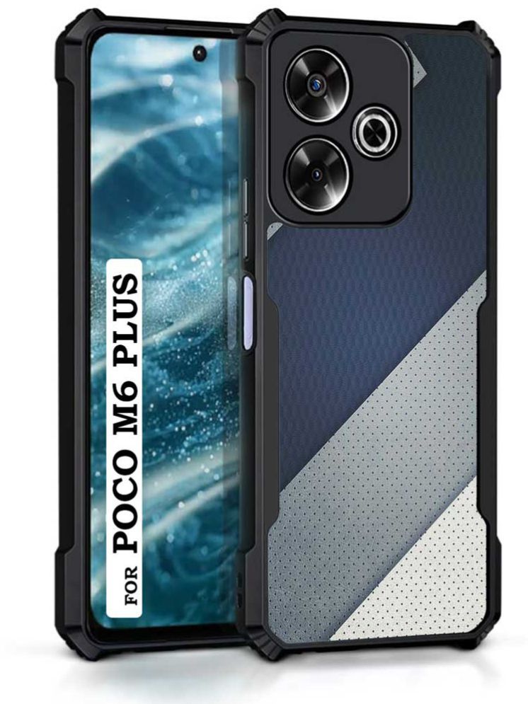     			COBERTA Multicolor Printed Back Cover Polycarbonate Compatible For Poco M6 Plus 5G ( Pack of 1 )