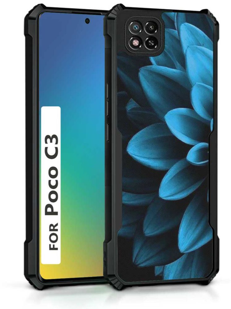     			COBERTA Multicolor Printed Back Cover Polycarbonate Compatible For POCO C3 ( Pack of 1 )