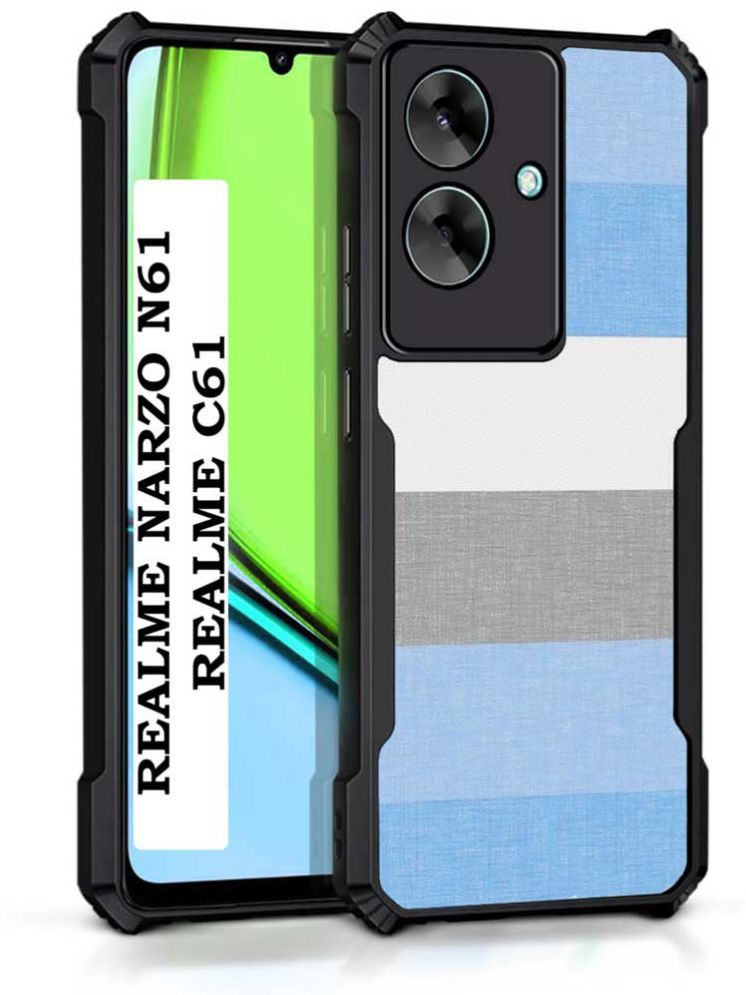     			COBERTA Multicolor Printed Back Cover Polycarbonate Compatible For Realme Narzo N61 ( Pack of 1 )