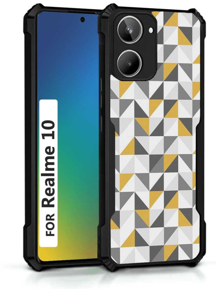     			COBERTA Multicolor Printed Back Cover Polycarbonate Compatible For Realme 10 ( Pack of 1 )