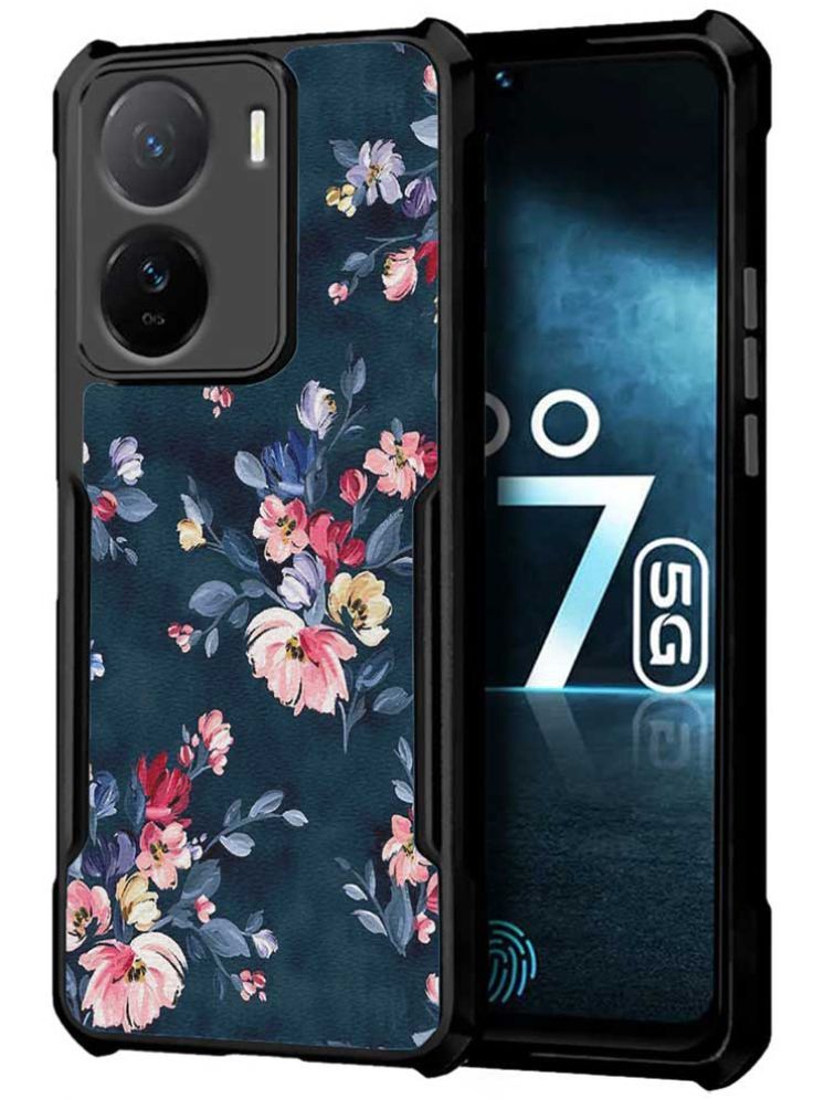     			COBERTA Multicolor Printed Back Cover Polycarbonate Compatible For iQoo Z7s 5G ( Pack of 1 )