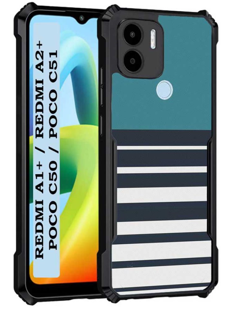     			COBERTA Multicolor Printed Back Cover Polycarbonate Compatible For Poco C51 ( Pack of 1 )