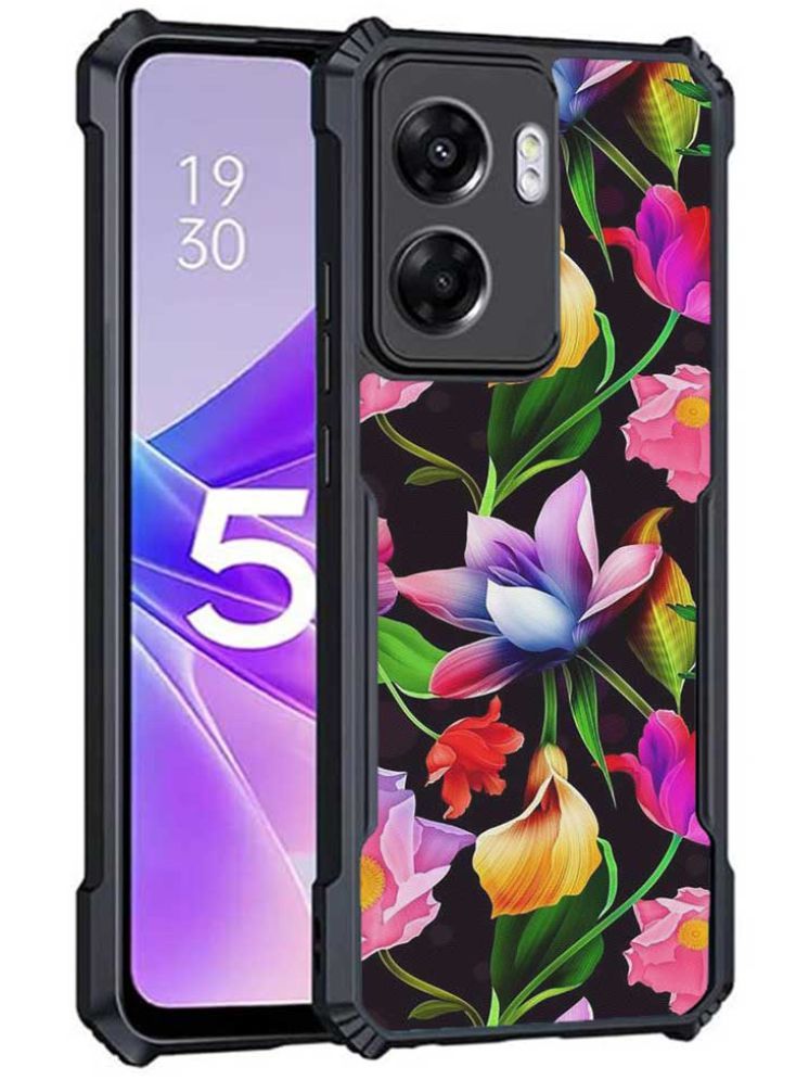     			COBERTA Multicolor Printed Back Cover Polycarbonate Compatible For Oppo A77S ( Pack of 1 )