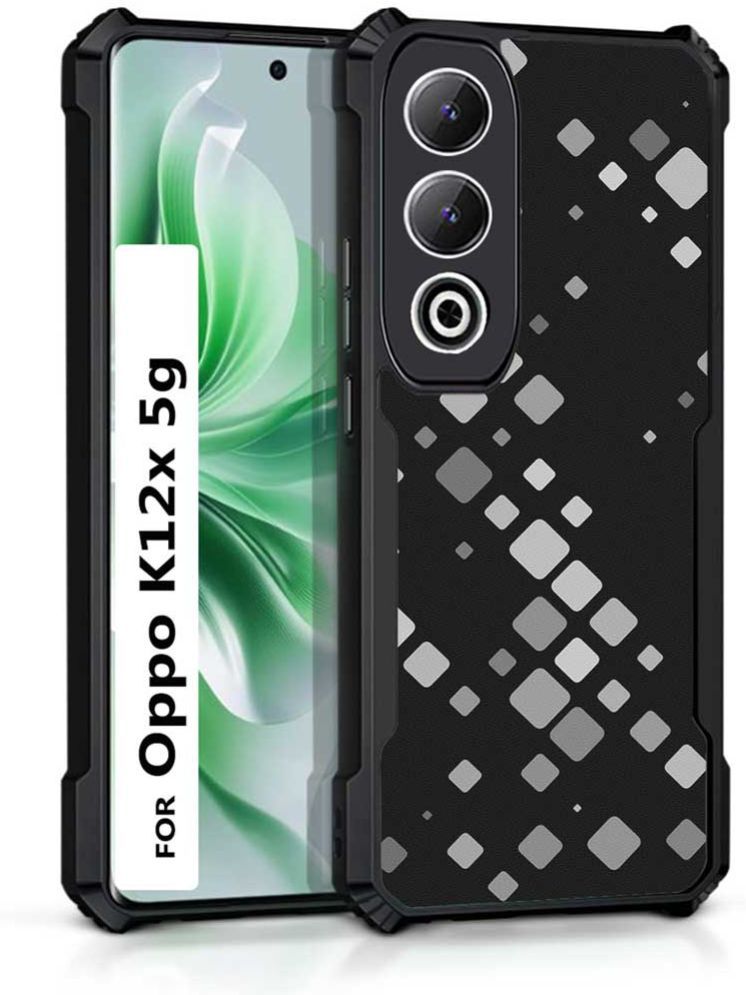     			COBERTA Multicolor Printed Back Cover Polycarbonate Compatible For Oppo K12X 5G ( Pack of 1 )