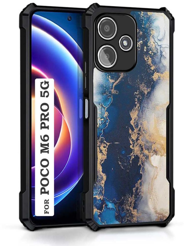     			COBERTA Multicolor Printed Back Cover Polycarbonate Compatible For Poco M6 Pro ( Pack of 1 )