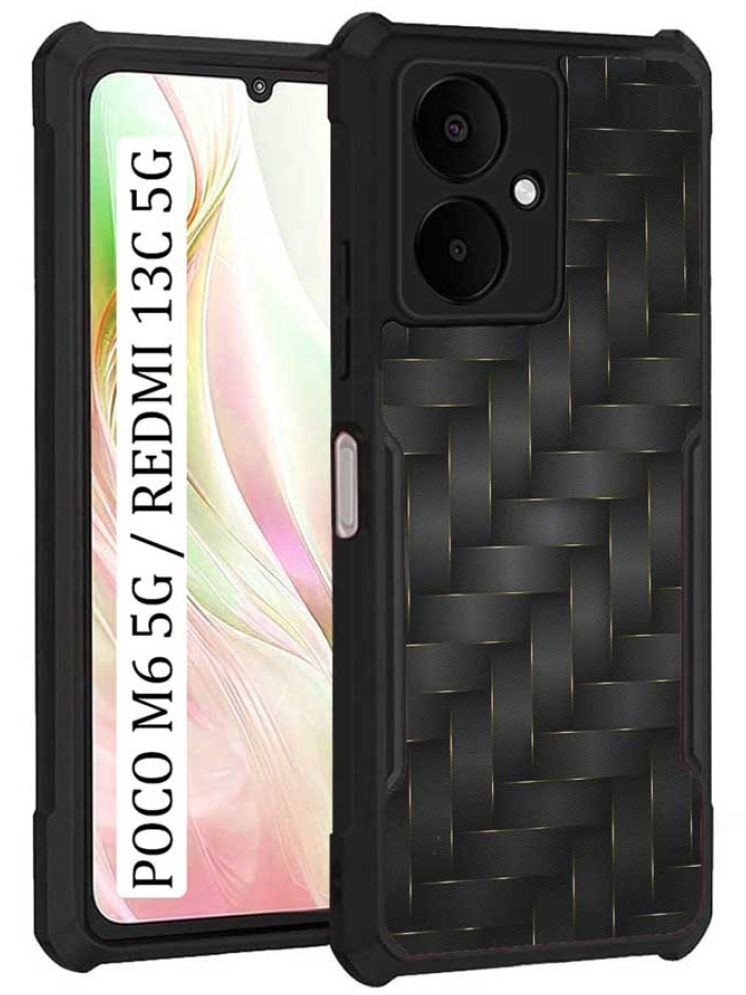     			COBERTA Multicolor Printed Back Cover Polycarbonate Compatible For Poco M6 5G ( Pack of 1 )