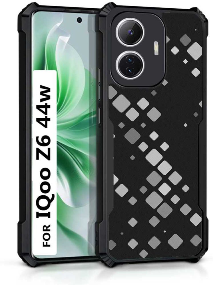     			COBERTA Multicolor Printed Back Cover Polycarbonate Compatible For iQoo Z6 44W ( Pack of 1 )