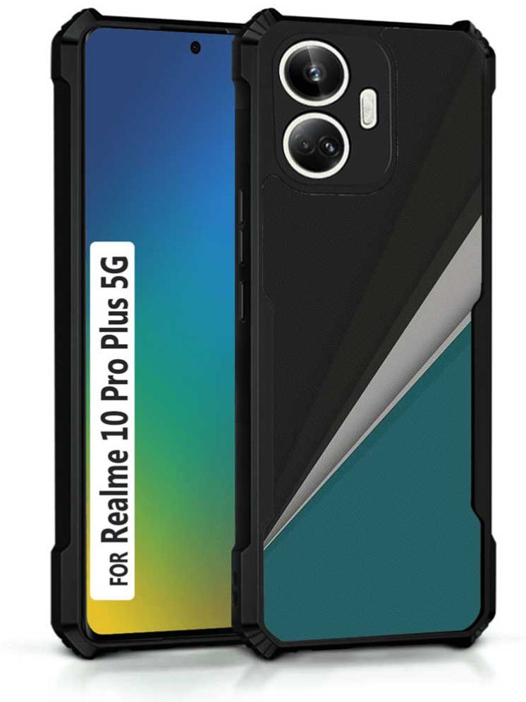     			COBERTA Multicolor Printed Back Cover Polycarbonate Compatible For Realme 10 Pro Plus 5G ( Pack of 1 )