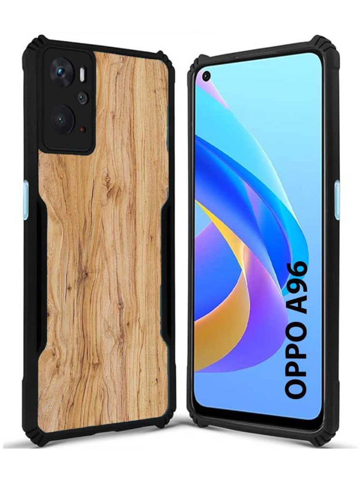     			COBERTA Multicolor Printed Back Cover Polycarbonate Compatible For Oppo A96 ( Pack of 1 )