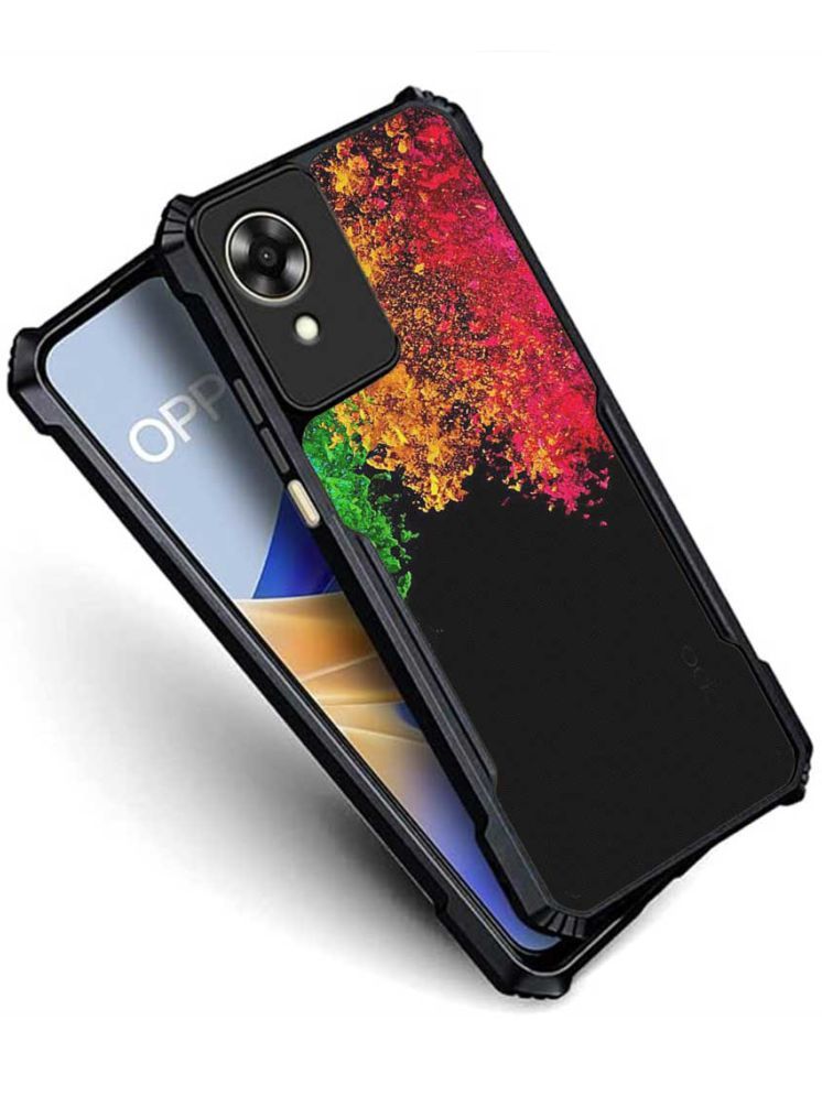     			COBERTA Multicolor Printed Back Cover Polycarbonate Compatible For Oppo A17K ( Pack of 1 )