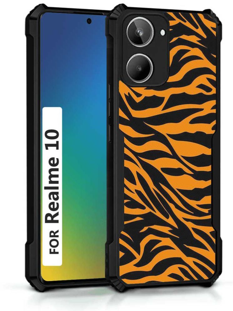     			COBERTA Multicolor Printed Back Cover Polycarbonate Compatible For Realme 10 ( Pack of 1 )