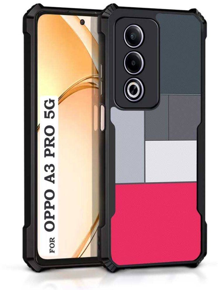     			COBERTA Multicolor Printed Back Cover Polycarbonate Compatible For OPPO A3 Pro 5G ( Pack of 1 )