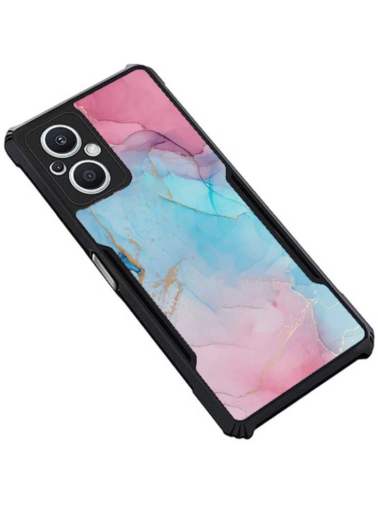     			COBERTA Multicolor Printed Back Cover Polycarbonate Compatible For Oppo F21 Pro 5G ( Pack of 1 )