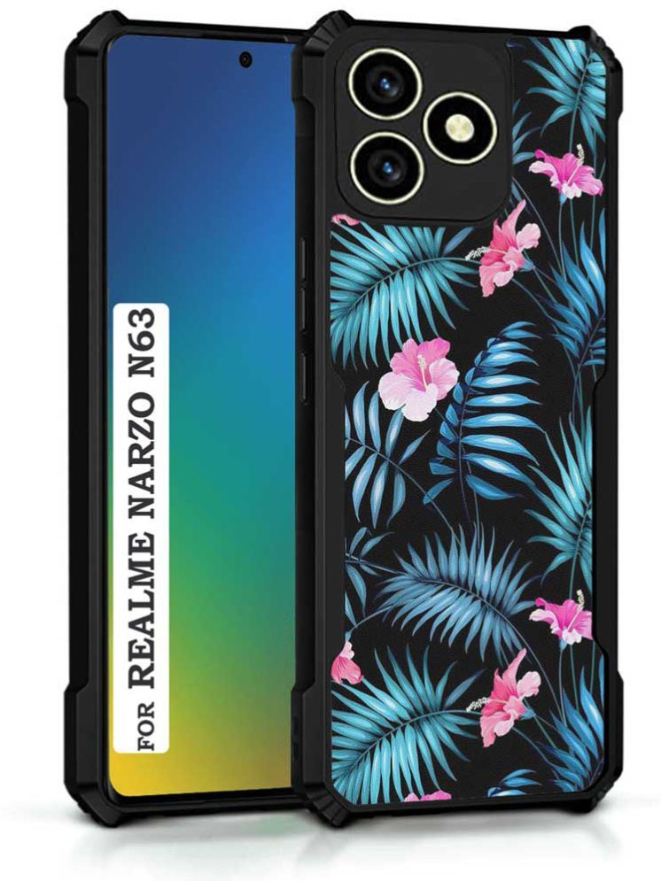     			COBERTA Multicolor Printed Back Cover Polycarbonate Compatible For Realme Narzo N63 ( Pack of 1 )