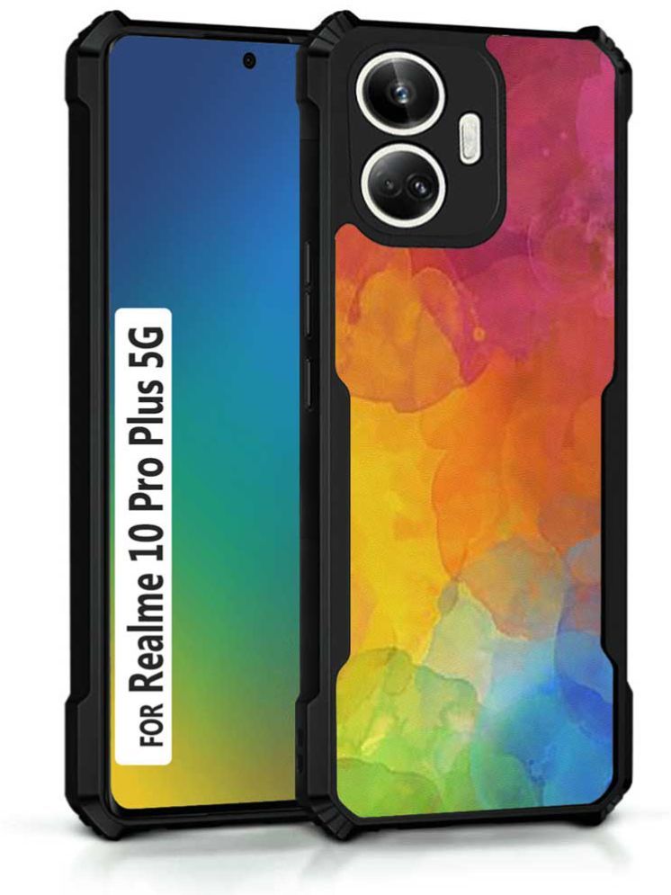     			COBERTA Multicolor Printed Back Cover Polycarbonate Compatible For Realme 10 Pro Plus 5G ( Pack of 1 )