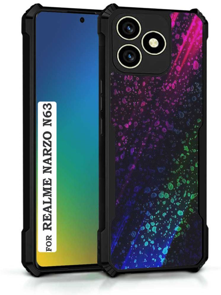     			COBERTA Multicolor Printed Back Cover Polycarbonate Compatible For Realme Narzo N63 ( Pack of 1 )