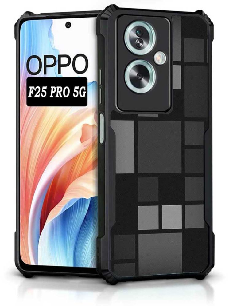     			COBERTA Multicolor Printed Back Cover Polycarbonate Compatible For Oppo F25 Pro 5G ( Pack of 1 )