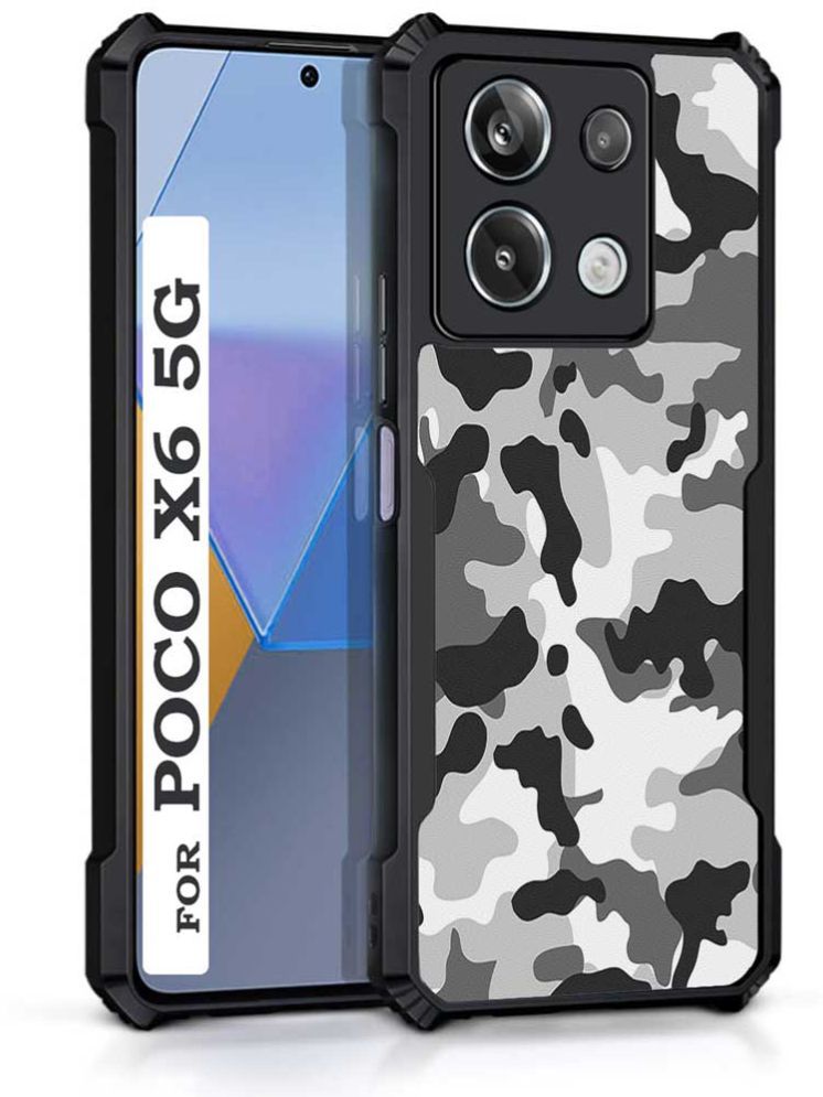     			COBERTA Multicolor Printed Back Cover Polycarbonate Compatible For Poco X6 5G ( Pack of 1 )