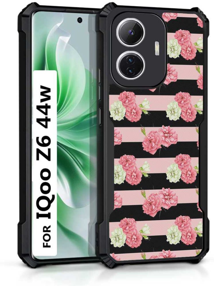     			COBERTA Multicolor Printed Back Cover Polycarbonate Compatible For iQoo Z6 44W ( Pack of 1 )