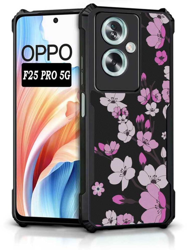     			COBERTA Multicolor Printed Back Cover Polycarbonate Compatible For Oppo F25 Pro 5G ( Pack of 1 )