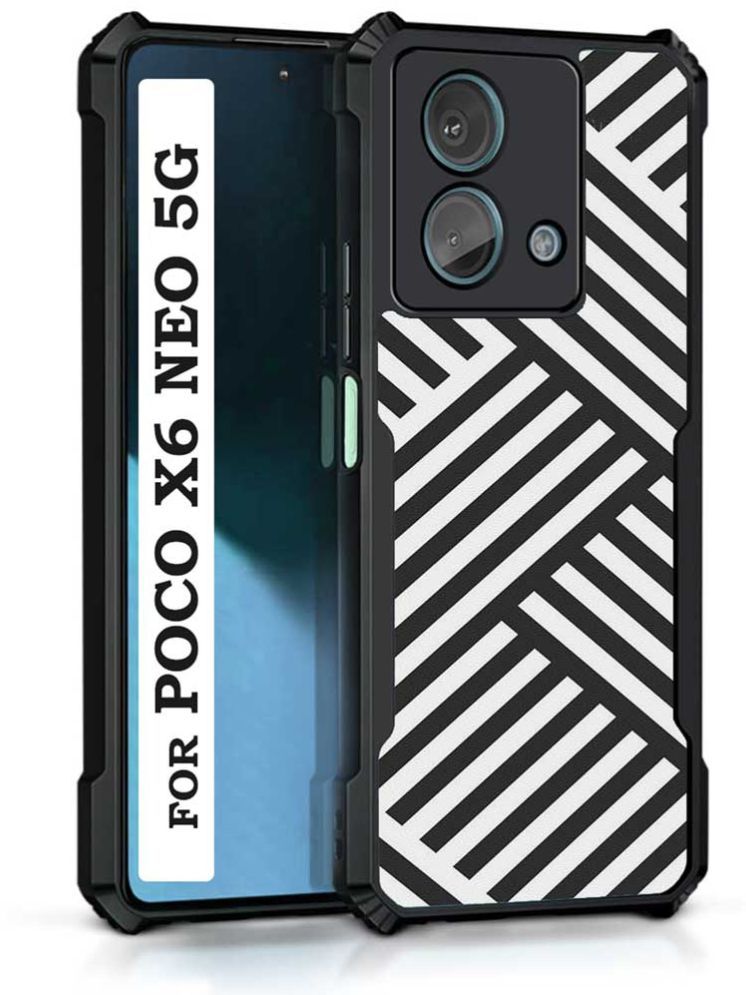     			COBERTA Multicolor Printed Back Cover Polycarbonate Compatible For Poco X6 Neo 5G ( Pack of 1 )