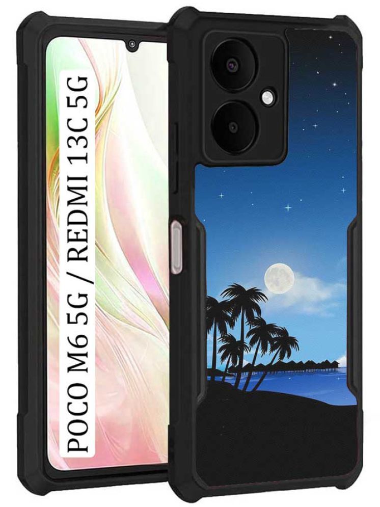     			COBERTA Multicolor Printed Back Cover Polycarbonate Compatible For Poco M6 5G ( Pack of 1 )