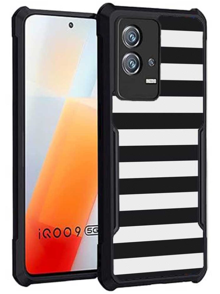     			COBERTA Multicolor Printed Back Cover Polycarbonate Compatible For Iqoo 9 5G ( Pack of 1 )