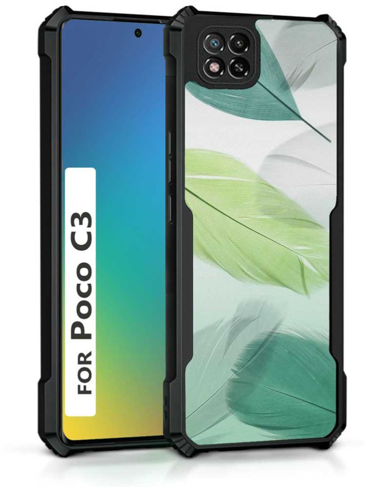     			COBERTA Multicolor Printed Back Cover Polycarbonate Compatible For POCO C3 ( Pack of 1 )