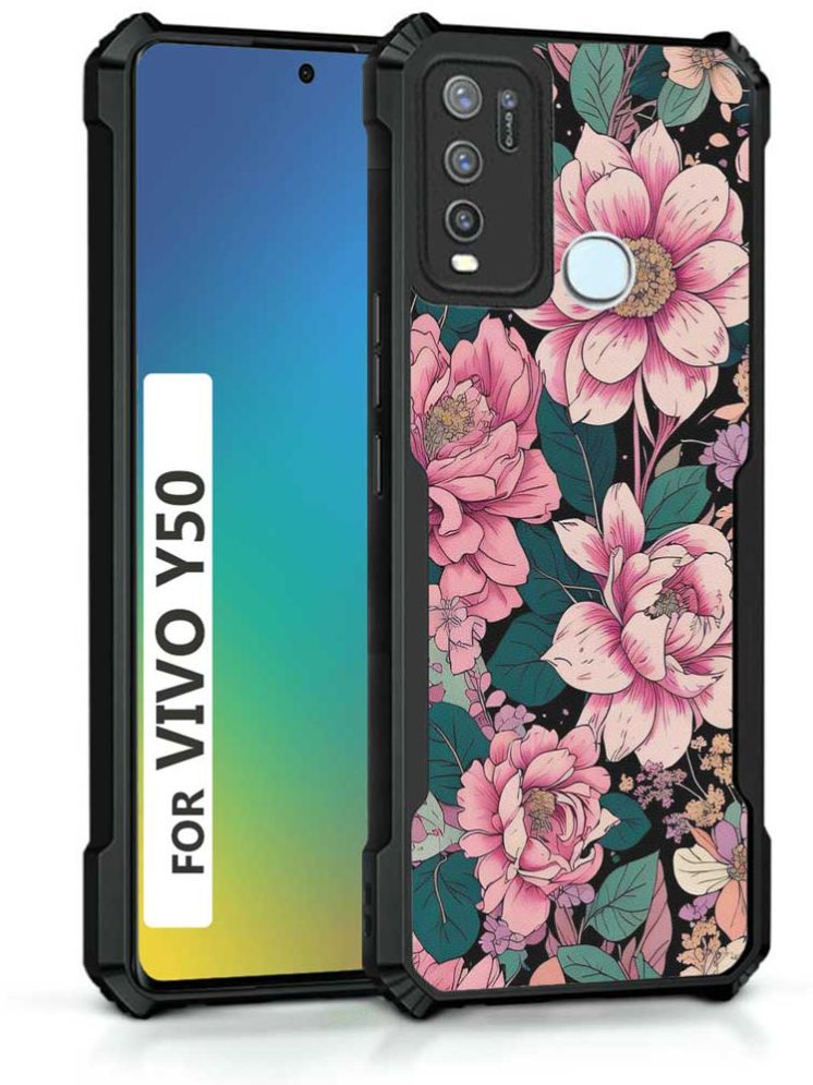     			COBERTA Multicolor Printed Back Cover Polycarbonate Compatible For Vivo Y50 ( Pack of 1 )