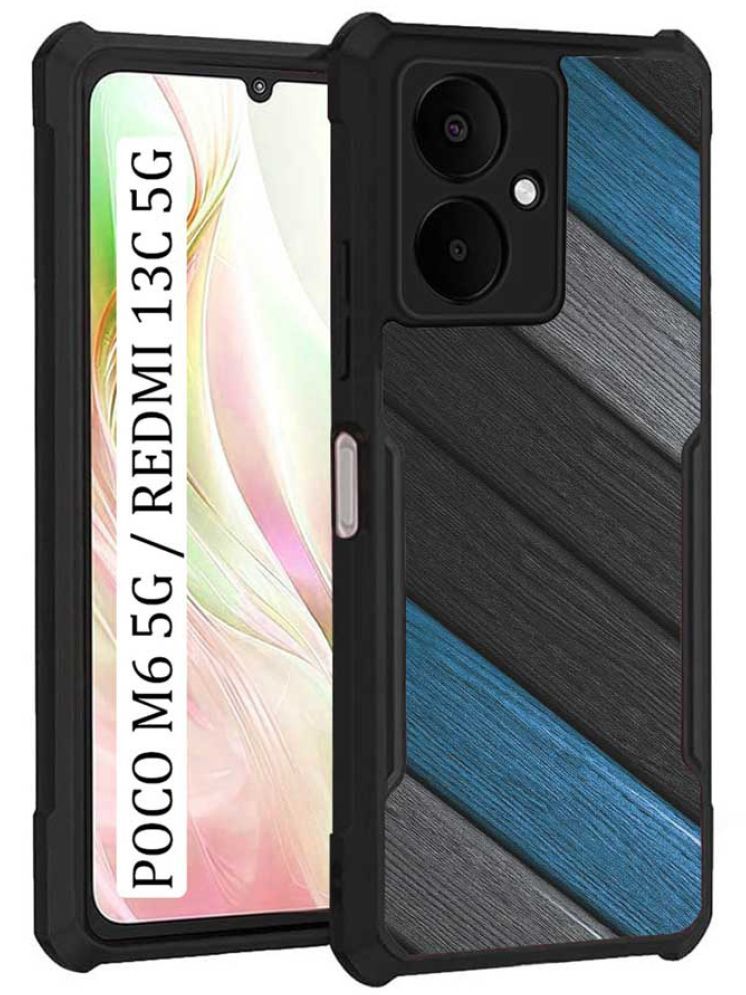     			COBERTA Multicolor Printed Back Cover Polycarbonate Compatible For Poco M6 5G ( Pack of 1 )