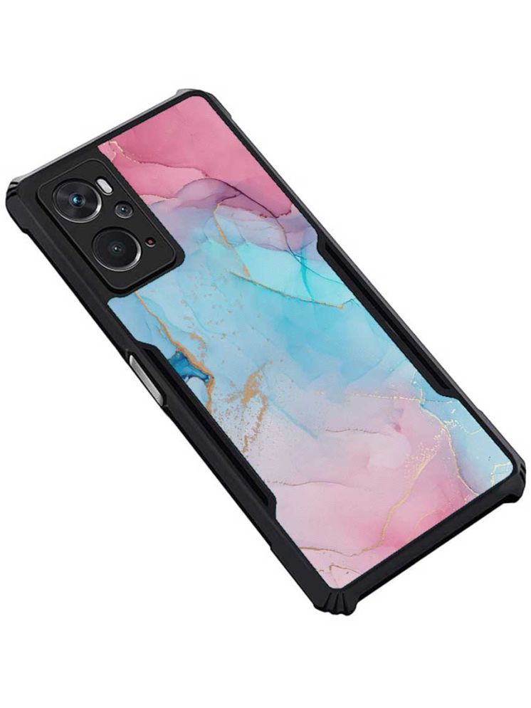     			COBERTA Multicolor Printed Back Cover Polycarbonate Compatible For Oppo K10 ( Pack of 1 )