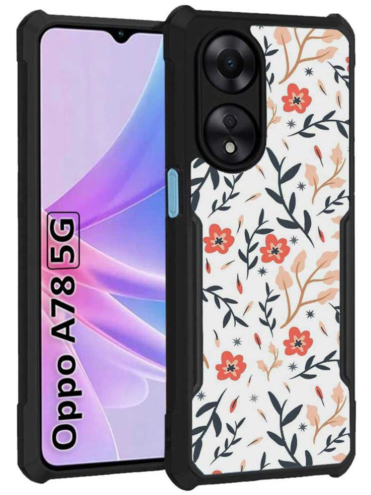     			COBERTA Multicolor Printed Back Cover Polycarbonate Compatible For OPPO A78 5G ( Pack of 1 )