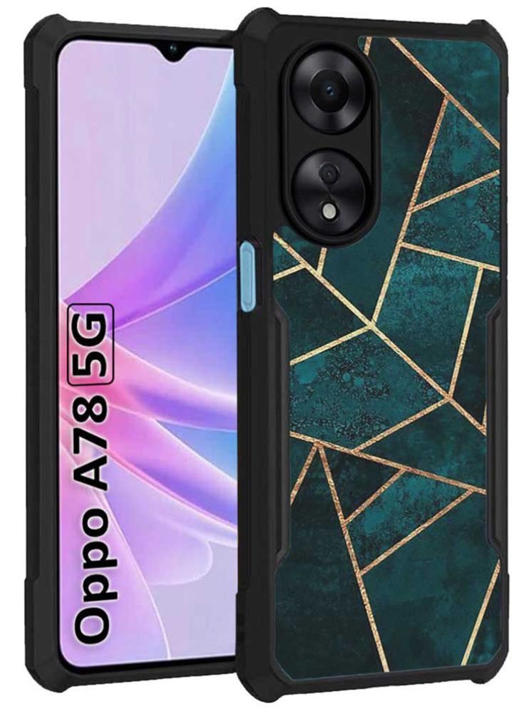     			COBERTA Multicolor Printed Back Cover Polycarbonate Compatible For OPPO A78 5G ( Pack of 1 )