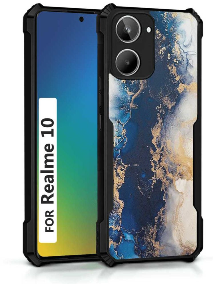     			COBERTA Multicolor Printed Back Cover Polycarbonate Compatible For Realme 10 ( Pack of 1 )