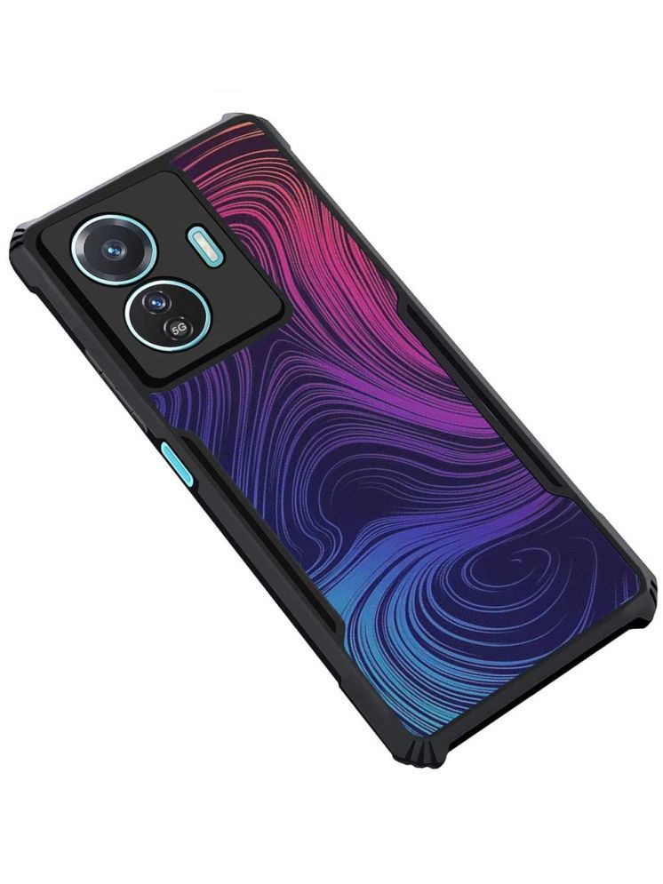     			COBERTA Multicolor Printed Back Cover Polycarbonate Compatible For iQOO Z6 Lite 5G ( Pack of 1 )