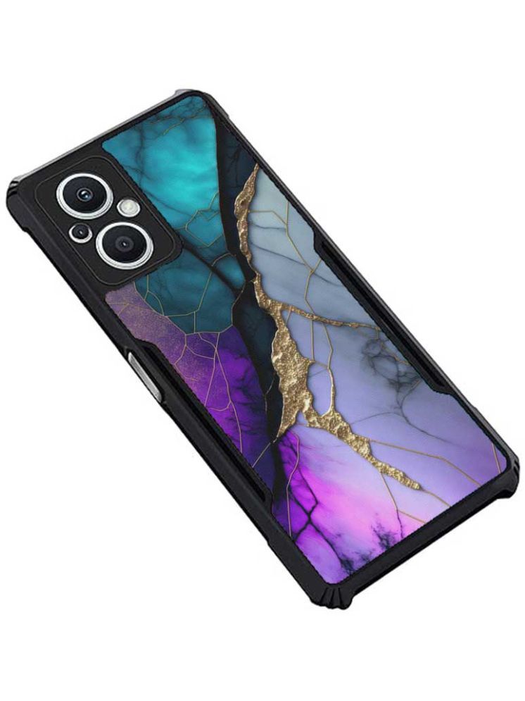     			COBERTA Multicolor Printed Back Cover Polycarbonate Compatible For Oppo F21 Pro 5G ( Pack of 1 )