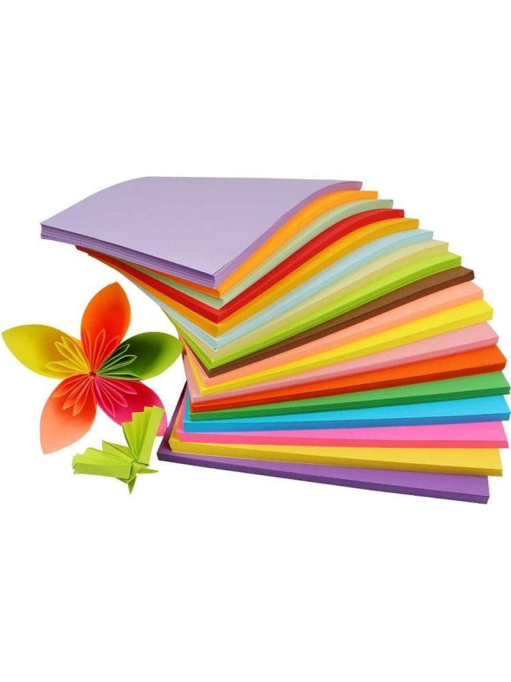     			ECLET A4 100 Coloured Sheets (10 Sheets each color)Copy Printing /Art and Craft Paper Double Sided Coloured Origami Folding DIY Craft Smooth Finish use in Home, School, Office Stationery Children's Day Gift, Birthday Gift, Party Favors,christmas decor etc