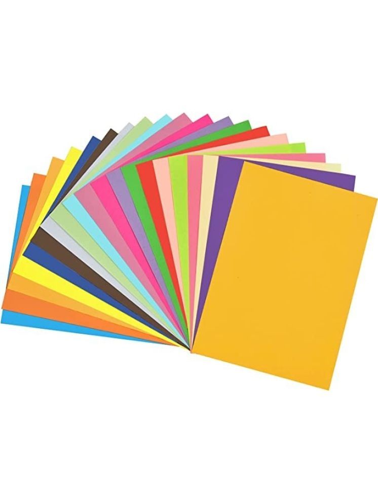     			ECLET A4 100 Coloured Sheets (10 Sheets each color)Copy Printing /Art and Craft Paper Double Sided Coloured Origami Folding DIY Craft Smooth Finish use in Home, School, Office Stationery Children's Day Gift, Birthday Gift, Party Favors,christmas decor etc