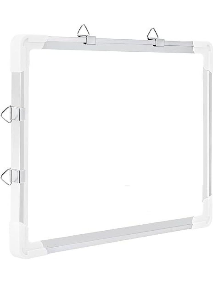     			FREEDY Non Magnetic 1 X1 Feet Double Sided White Board and Chalk Board Front Side Whiteboard Marker Surface and Back Side Chalkboard Surface