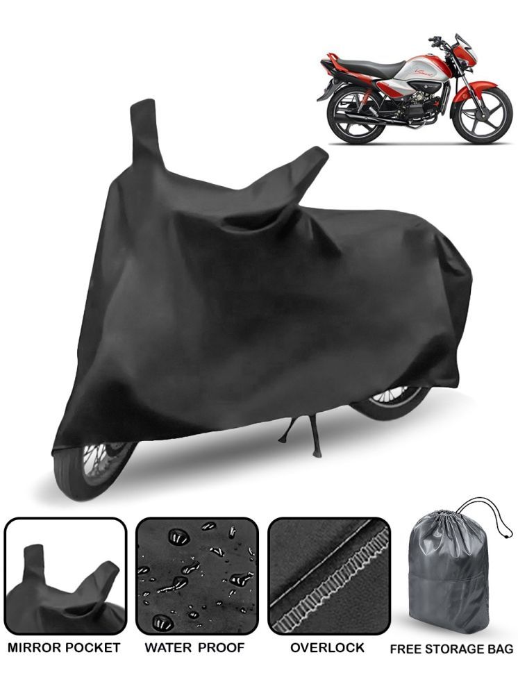     			CARNEST Bike Body Cover for Hero Splendor iSmart ( Pack of 1 ) , Black