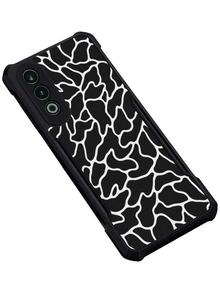     			COBERTA Black Printed Back Cover Polycarbonate Compatible For OnePlus Nord ce 4 5G ( Pack of 1 )