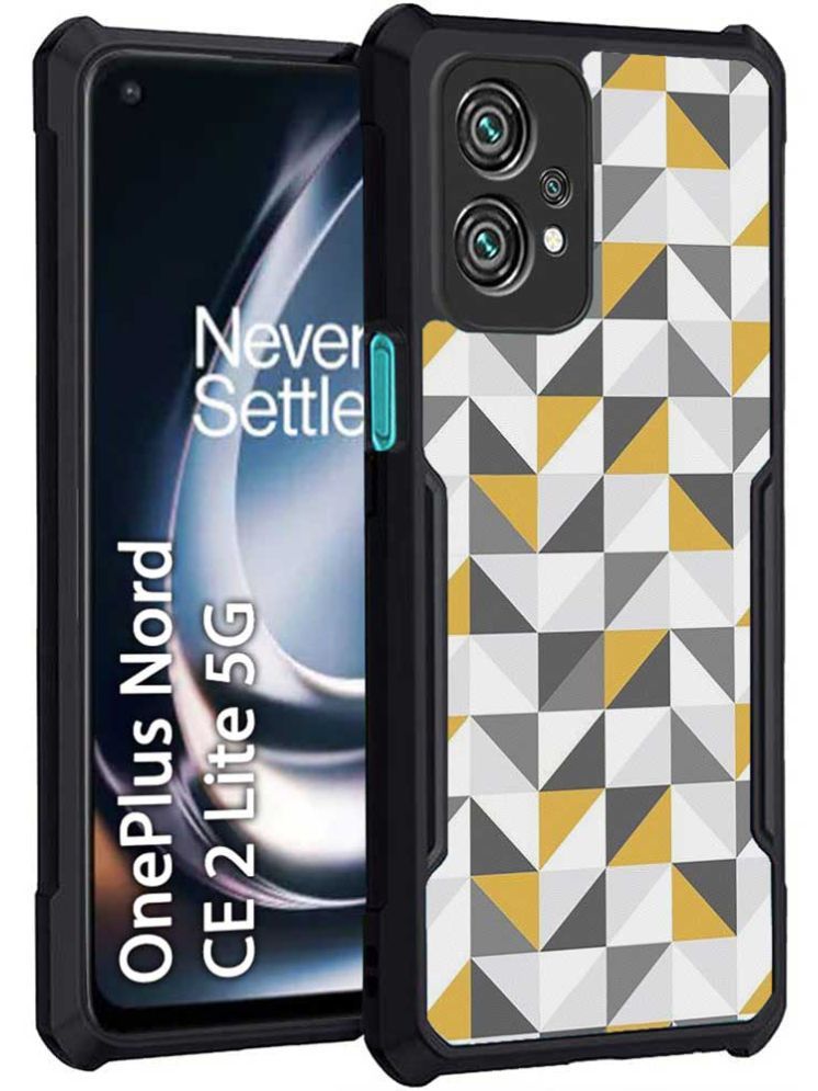     			COBERTA Multicolor Printed Back Cover Polycarbonate Compatible For Oneplus Nord Ce 2 Lite 5G ( Pack of 1 )