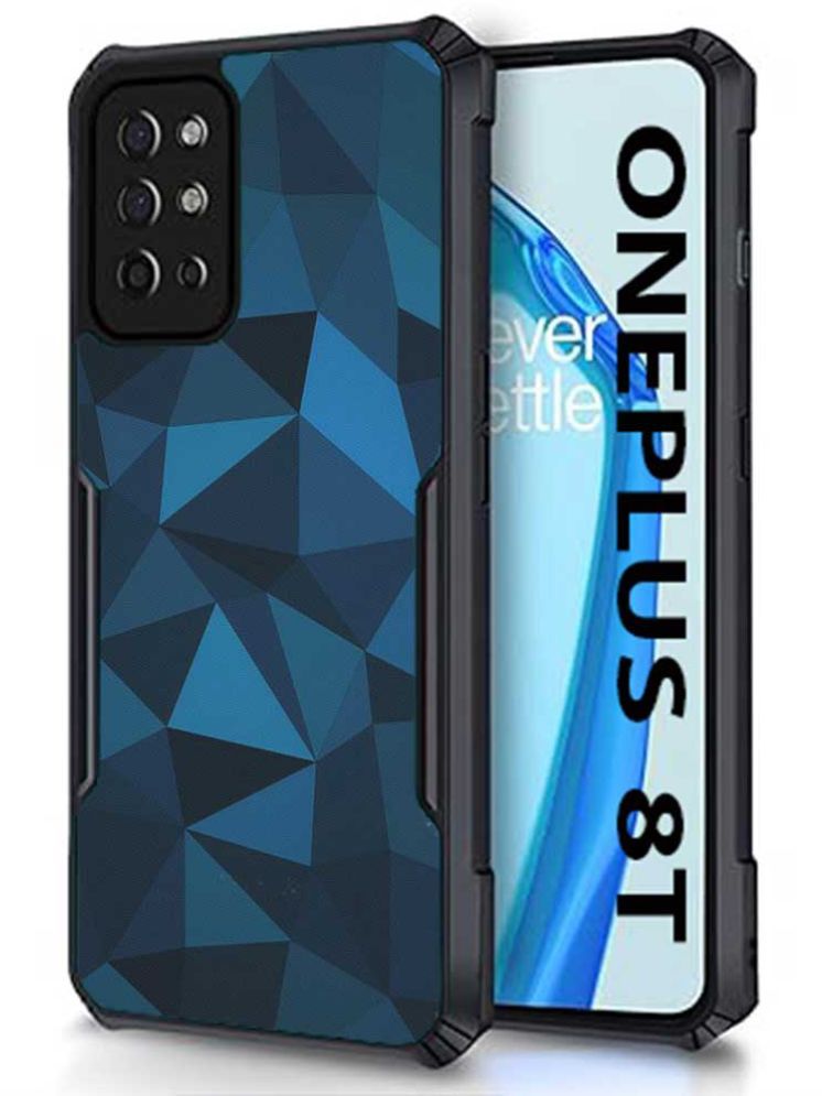     			COBERTA Multicolor Printed Back Cover Polycarbonate Compatible For OnePlus 8T ( Pack of 1 )