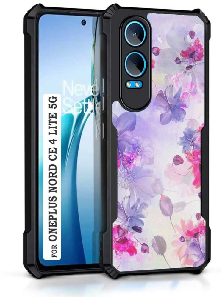     			COBERTA Multicolor Printed Back Cover Polycarbonate Compatible For Oneplus Nord CE 4 Lite 5G ( Pack of 1 )