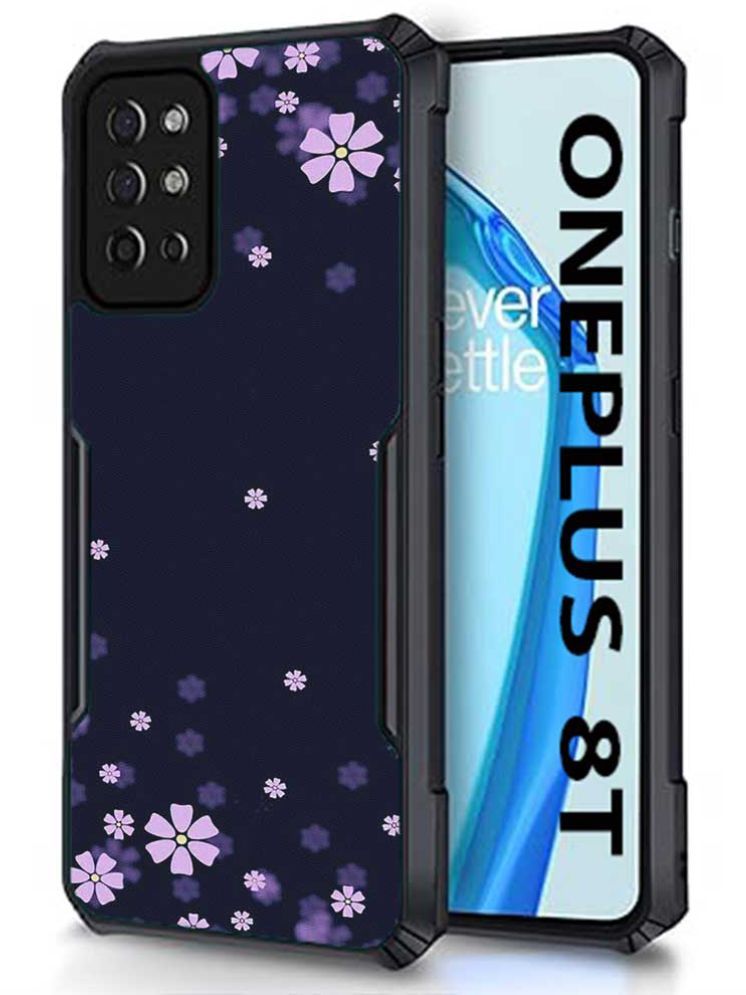     			COBERTA Multicolor Printed Back Cover Polycarbonate Compatible For OnePlus 8T ( Pack of 1 )