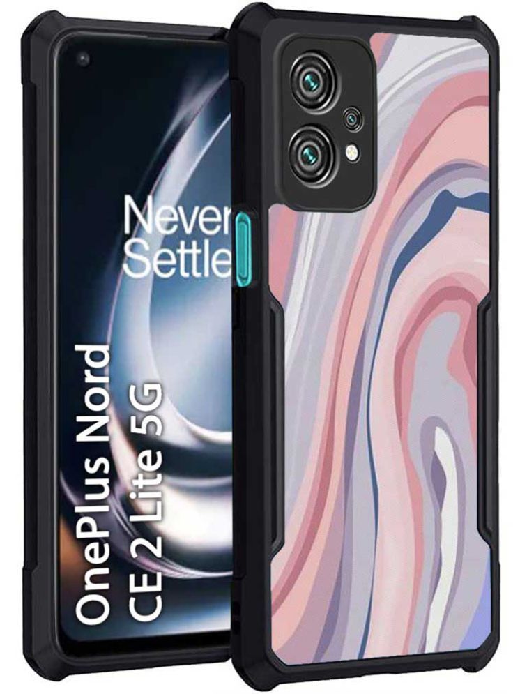     			COBERTA Multicolor Printed Back Cover Polycarbonate Compatible For Oneplus Nord Ce 2 Lite 5G ( Pack of 1 )