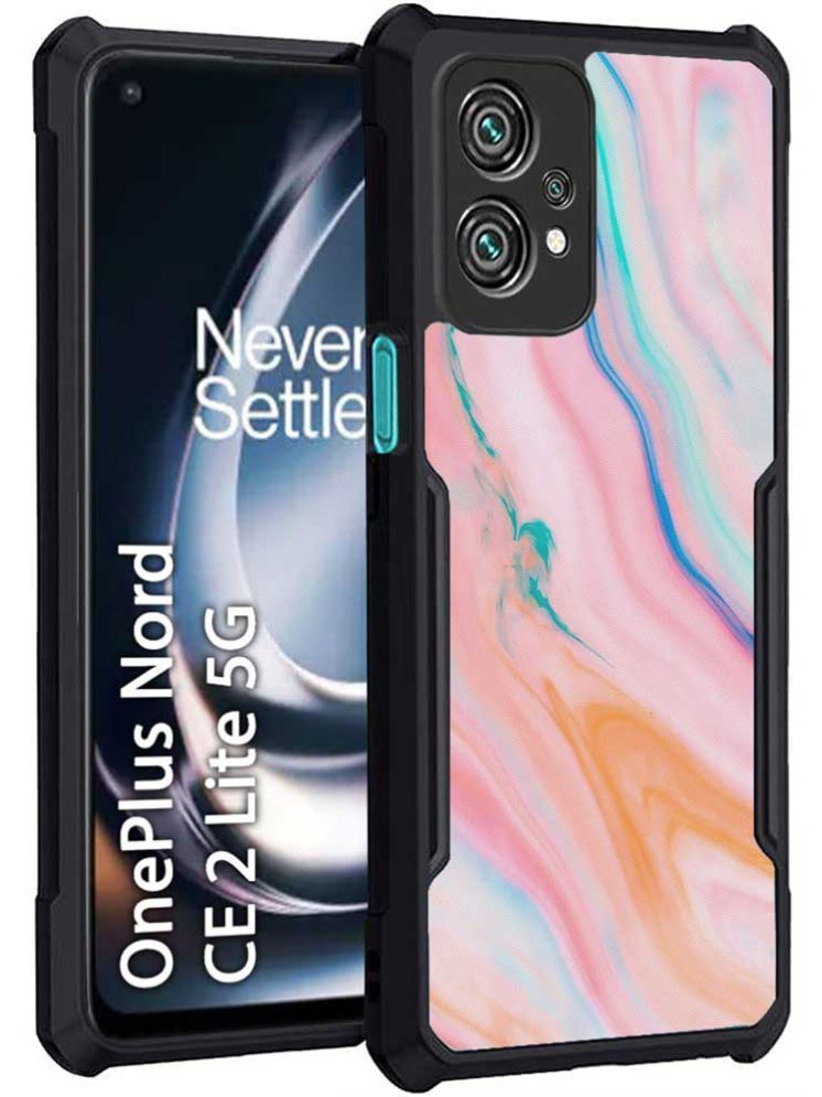     			COBERTA Multicolor Printed Back Cover Polycarbonate Compatible For Oneplus Nord Ce 2 Lite 5G ( Pack of 1 )