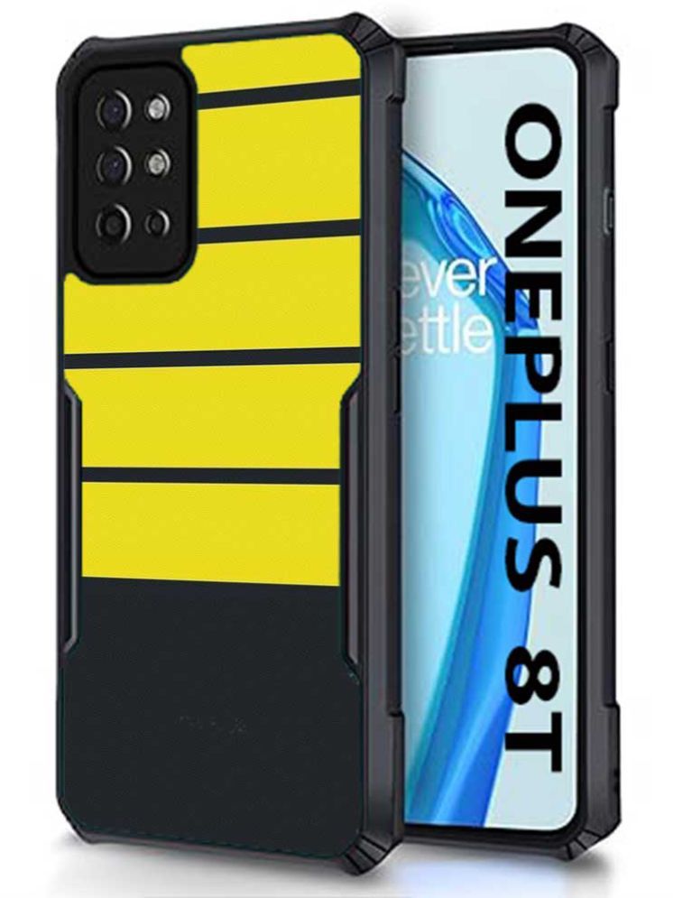     			COBERTA Multicolor Printed Back Cover Polycarbonate Compatible For OnePlus 8T ( Pack of 1 )