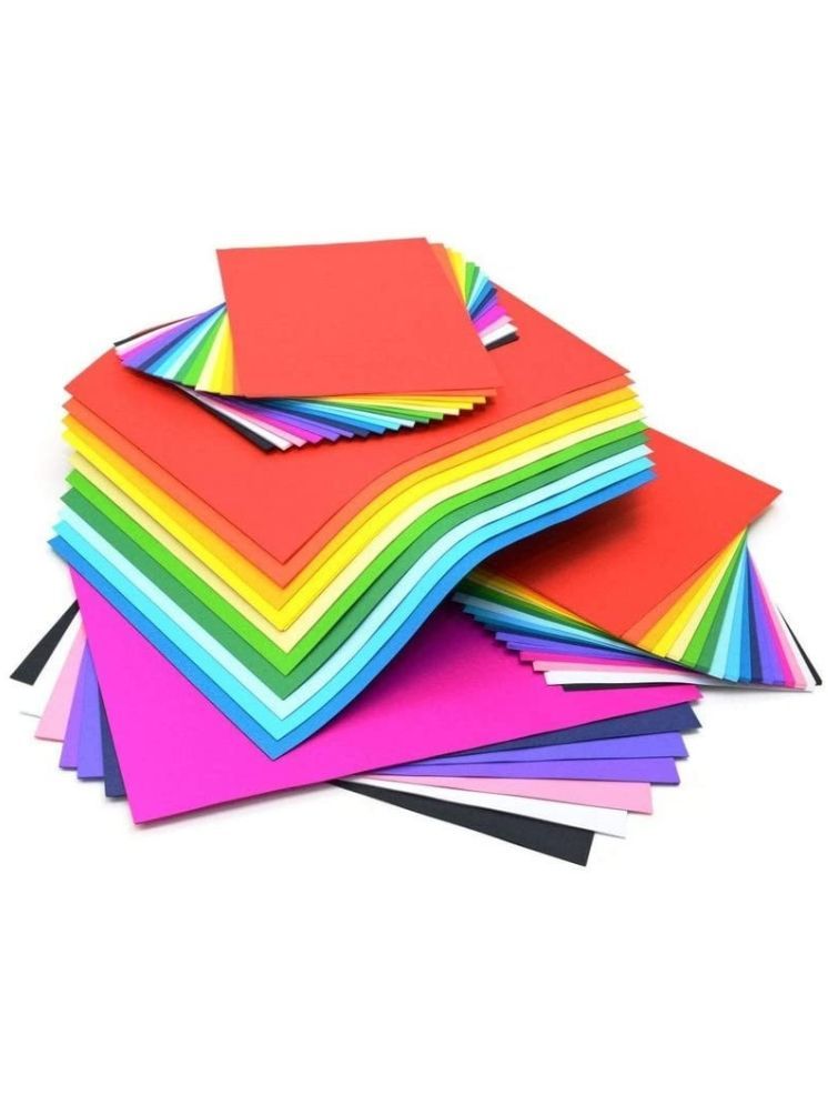     			Eclet A4 50 Coloured Sheets (5 Sheets each 10 color) Copy Printing/Art and Craft Paper Double Sided ColouredOffice Stationery Children's Day Gift, Birthday Gift, Party Favors,christmas decor etc.162